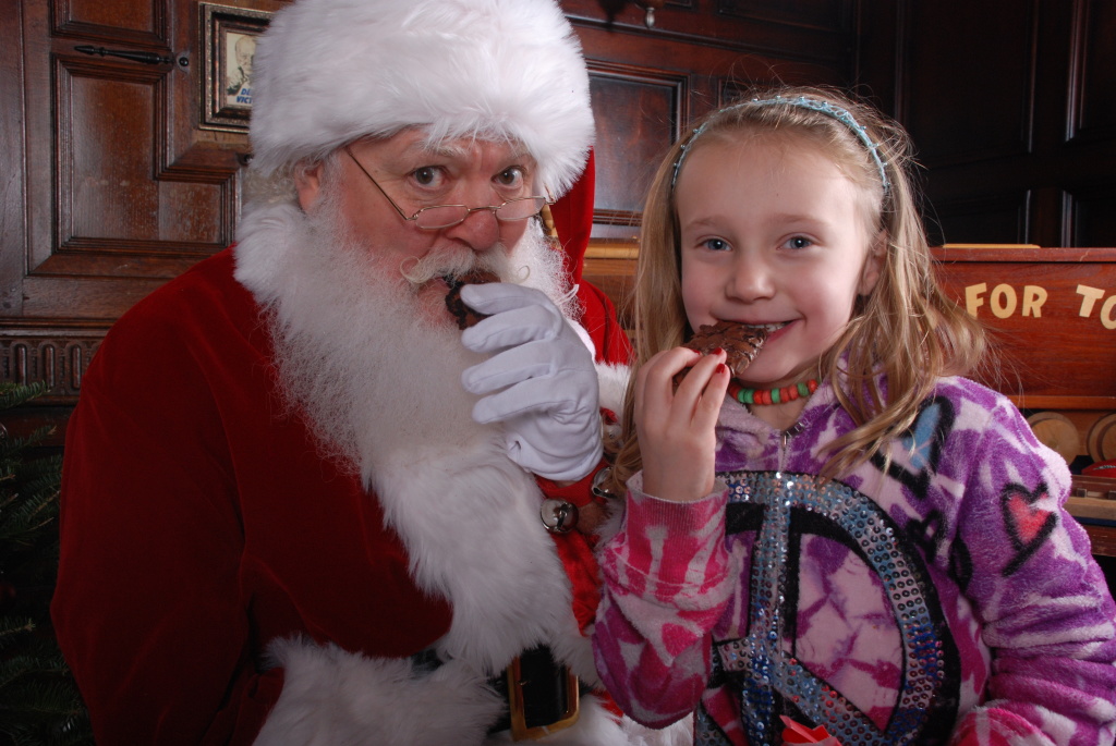 Cookies with Santa