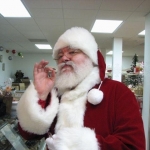 Van Otis authentic Santa Claus performer smiling portrait on ImSanta gallery page