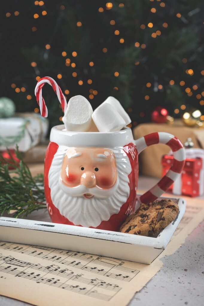 Winter holiday event scene for professional Santa Claus bookings through ImSanta