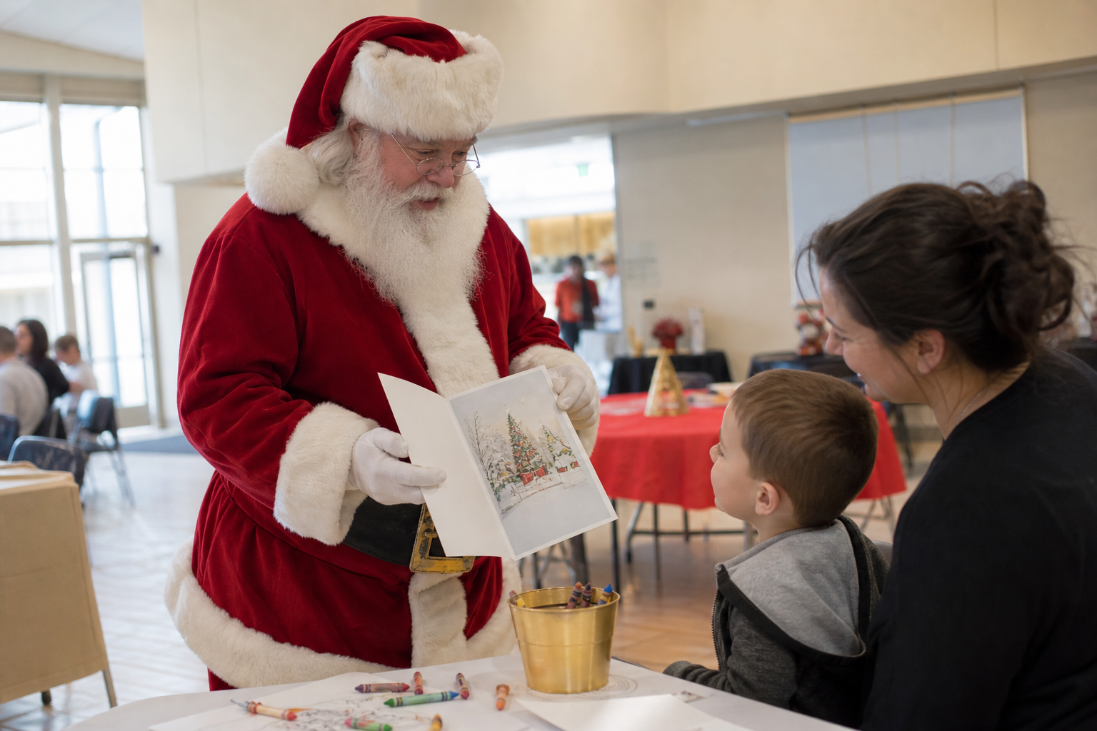Book Santa for Oklahoma City Community and Employer Family Event Book Santa for an Oklahoma City community employer family event